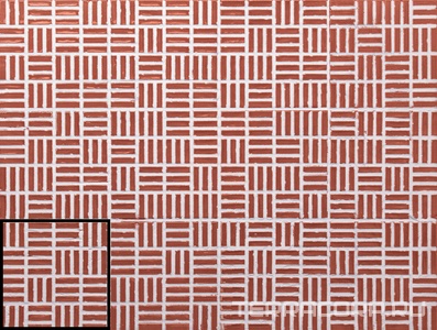 Керамическая плитка APE Ceramica Tiny  Burgundy 10x10 Красный 