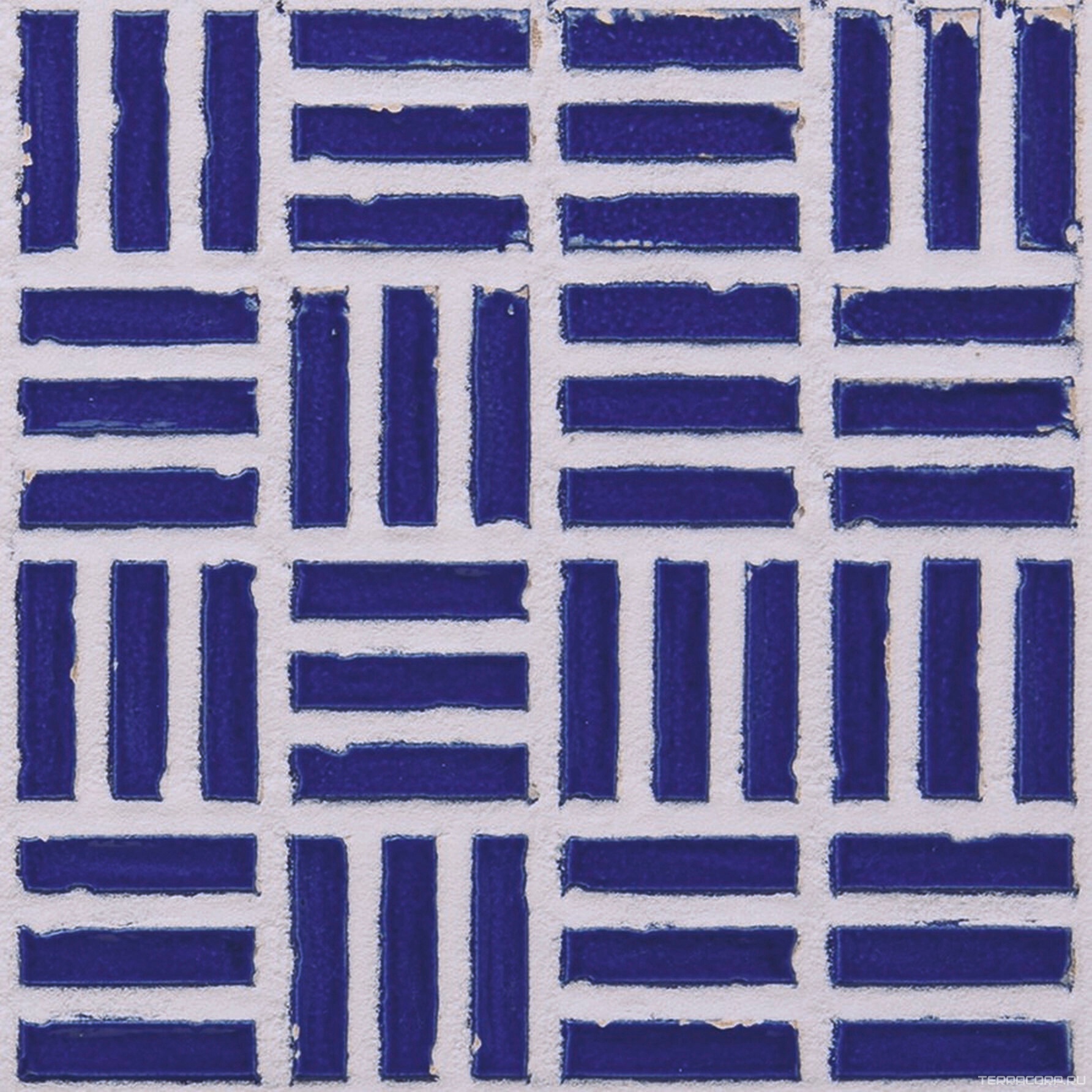 Керамическая плитка APE Ceramica Tiny Cobalt Blue 10x10 Синий, фото 3