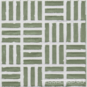 Керамическая плитка APE Ceramica Tiny  Bottle Green 10x10 Зеленый 