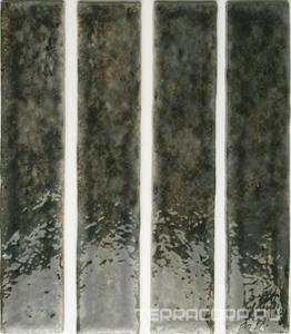 Керамическая плитка WOW Potters  Umber gloss 5x25 Серый 