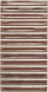 Керамическая плитка WOW Potters   Bars Wine gloss 12.5x25 Красный 