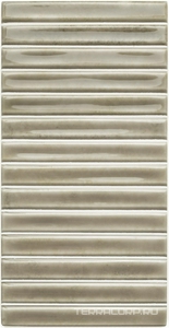 Керамическая плитка WOW Potters   Bars Fossil gloss 12.5x25 Коричневый 