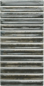 Керамическая плитка WOW Potters   Bars Umber gloss 12.5x25 Серый 
