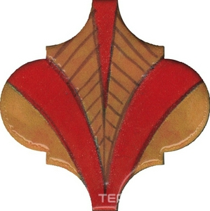 Керамическая плитка Kerama Marazzi Авейру Декор  3 глянцевый  6,5х6,5 Комбинированный 