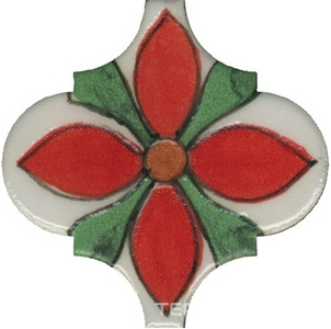 Керамическая плитка Kerama Marazzi Авейру Декор  6 глянцевый  6,5х6,5 Комбинированный 