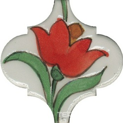 Керамическая плитка Kerama Marazzi Авейру Декор  4 глянцевый  6,5х6,5 Комбинированный 