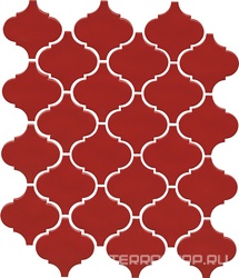 Мозаика Kerama Marazzi Авейру  мозаичный красный глянцевый 26х30 Красный 