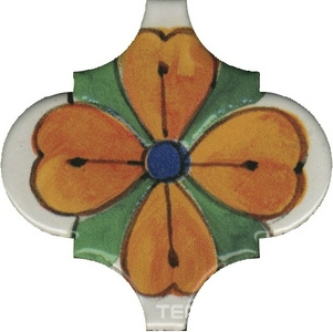 Керамическая плитка Kerama Marazzi Авейру Декор  2 глянцевый  6,5х6,5 Комбинированный 