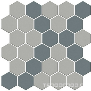 Керамическая плитка Kerama Marazzi Агуста Декор  7 мозаичный микс матовый 29,7x29,8 Комбинированный 