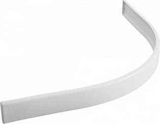 Экран для душевого поддона TRAY-AS-R-100-100-SCR 1000х1000хh135 , цв.белый ZZ Cezares Универсал TRAY-AS-R-100-100-SCR