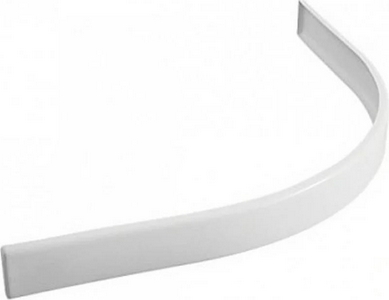 Экран для душевого поддона TRAY-AS-R-100-100-SCR 1000х1000хh135 , цв.белый ZZ Cezares Универсал TRAY-AS-R-100-100-SCR