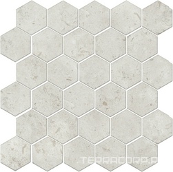 Керамическая плитка Kerama Marazzi Карму  серый светлый натуральный 29,7х29,8 из 30 частей Серый 