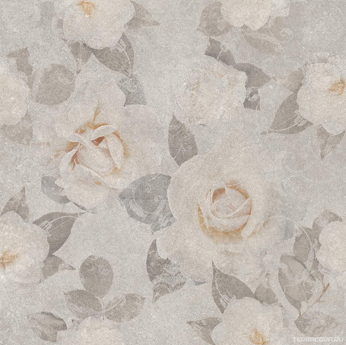 Керамический гранит Kerama Marazzi Турнель декорированный обр. гр. 80х80 ZZ Серый, фото 3