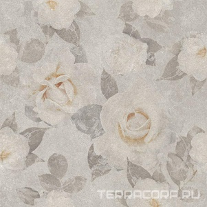 Керамический гранит  Kerama Marazzi Турнель  декорированный обр. гр. 80х80 ZZ Серый 