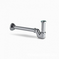 Сифон для раковины с декоративной накладкой, хром ZZ Kerama Marazzi Универсал 212KM.21.018