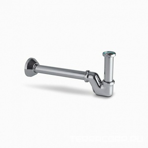 Сифон для раковины с декоративной накладкой, хром ZZ Kerama Marazzi Универсал 212KM.21.018