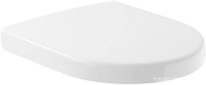 Сиденье для унитаза "Compact", с микролифтом, крепления в комплекте, (цв. R2 Star white ceramicplus), Subway2.0 ZZ Villeroy & Boch Subway 2.0 9M66S1R2