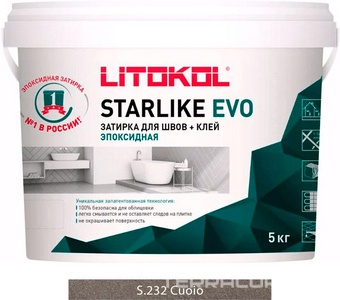 Затирка  CUOIO S.232  5 кг. ZZ Litokol Starlike EVO S232/5