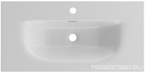 Раковина 710x400x170мм, с 1 отв.д/смесит., с переливом, (керамика, цв.белый), BelBagno ZZ