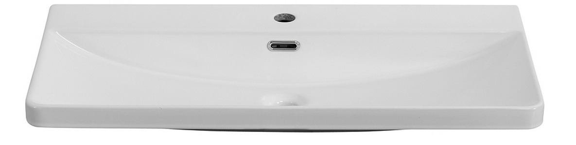 Раковина 810х430х145мм, с 1 отв.д/смесит., с переливом, (керамика, цв.белый), BelBagno ZZ BelBagno Универсал BB-8076-3-80