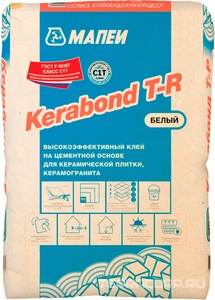 KERABOND T-R WHITE  клеевая смесь (25 кг) ZZ Mapei Kerabond T-R 0012725