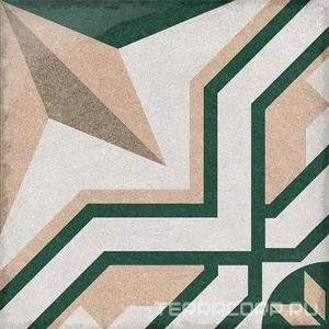 Керамогранит Alpas Euro Arton  Cinema Matt 20x20 Комбинированный 