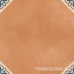 Керамогранит Alpas Euro Cotto  Octivia Matt 20x20 Коричневый 