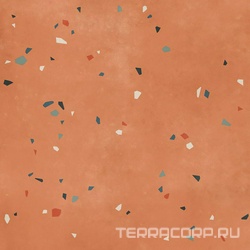 Керамогранит Alpas Euro Cotto  Luna Matt 20x20 Коричневый 