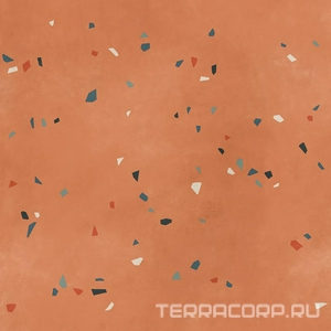 Керамогранит Alpas Euro Cotto  Luna Matt 20x20 Коричневый 