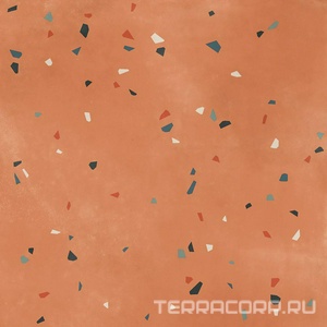 Керамогранит Alpas Euro Cotto  Luna Matt 20x20 Коричневый 