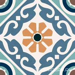 Керамогранит Alpas Euro Musa  Mix Matt 20x20 Комбинированный 