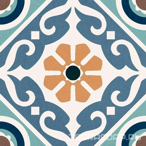 Керамогранит Alpas Euro Musa  Mix Matt 20x20 Комбинированный 