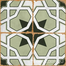 Керамогранит Alpas Euro Mezzo  Blossom Matt 20x20 Комбинированный 