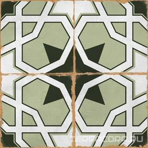 Керамогранит Alpas Euro Mezzo  Blossom Matt 20x20 Комбинированный 