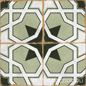 Керамогранит Alpas Euro Mezzo  Blossom Matt 20x20 Комбинированный 