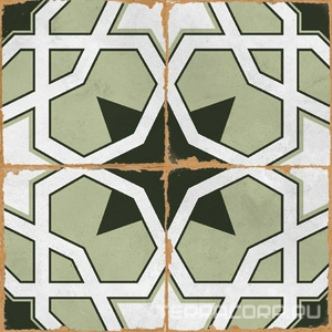 Керамогранит Alpas Euro Mezzo  Blossom Matt 20x20 Комбинированный 