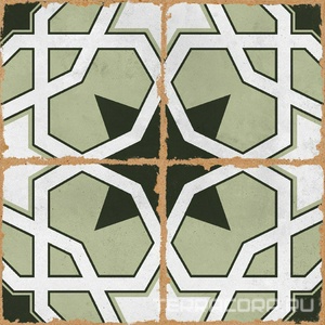 Керамогранит Alpas Euro Mezzo  Blossom Matt 20x20 Комбинированный 