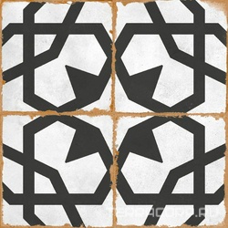 Керамогранит Alpas Euro Mezzo  Grey Matt 20x20 Комбинированный 