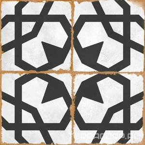 Керамогранит Alpas Euro Mezzo  Grey Matt 20x20 Комбинированный 