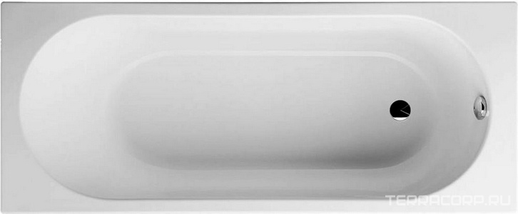 Ванна 1700х750хh470мм, без ножек арт. U99740000, (акрил цв. 01 white),  ZZ Villeroy & Boch O.Novo UBA170CAS2V-01