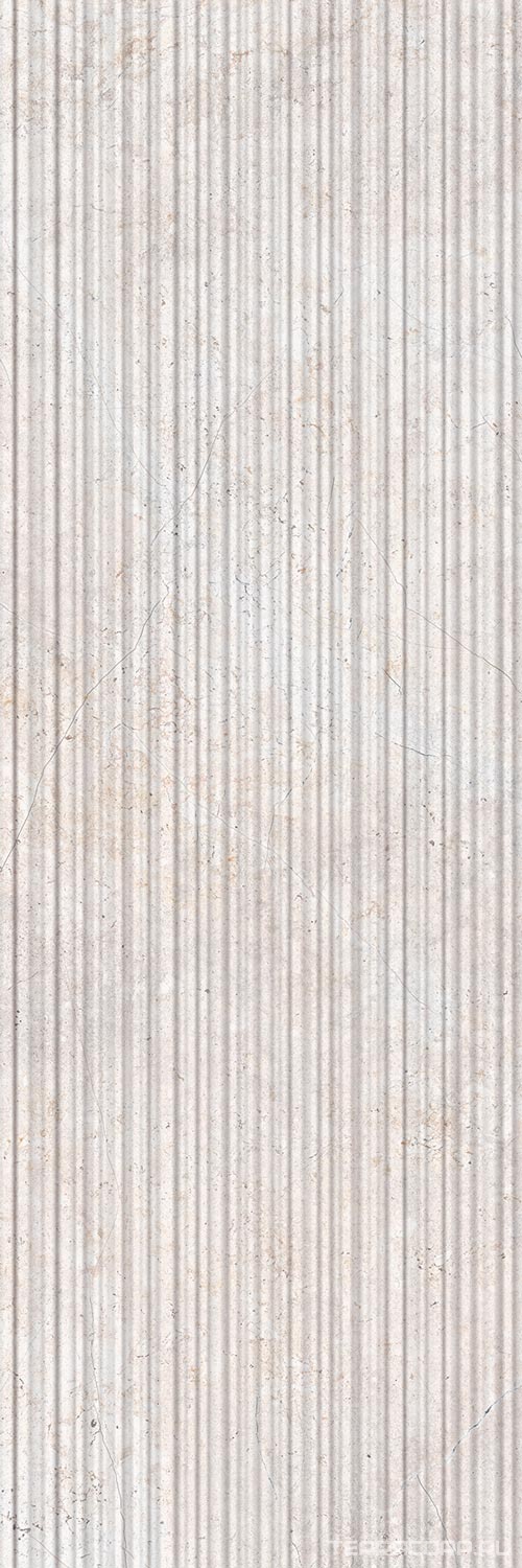 Керамогранит Sichenia Gruppo Ceramiche S.p.A Pave Wall 30.90 Bianco Ribbed 30x90 Белый, фото 3