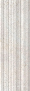 Керамогранит Sichenia Gruppo Ceramiche S.p.A Pave Wall 30.90 Bianco Ribbed 30x90 Белый 