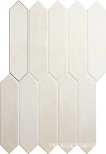 Керамическая плитка APE Ceramica Contemporary Picket  Coconut Milk 6x26 Белый 