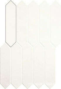 Керамическая плитка APE Ceramica Contemporary Picket  White 6x26 Белый 