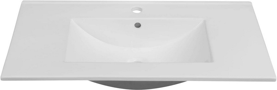 Раковина 810х460х170мм, с 1 отв.д/смесит., с переливом, (керамика, цв.белый), Oliveeka ZZ Oliveeka Универсал NS2001-80