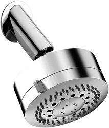 Душевая лейка , настенный монтаж, с рукояткой d35х61мм, 3 типа струи, 1/2", Bossini ZZ Bossini Kira H98235 KIRA/3 030