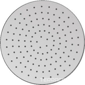 Душ верхний, стационарный, лейка 280мм, настенный монтаж, кронштейн 350мм, розетка в компл., (цв.мат.нерж.сталь),  ZZ Bossini Nobu INH031.075