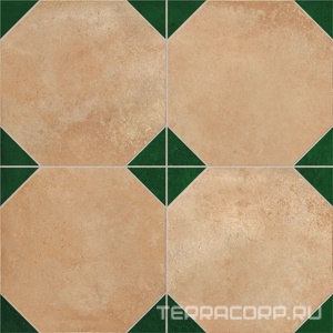 Керамогранит Etili Seramic Patchwork Corcega Green Pre-Cut 45x45 Зеленый 