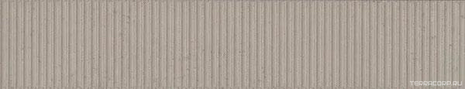 Керамогранит Kerama Marazzi Скарпа Бордюр  серый матовый структура 40,2x7,7 Серый 