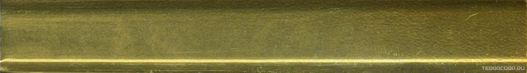 Керамическая плитка Kerama Marazzi Витраж Бордюр  золото 15x2 Желтый 